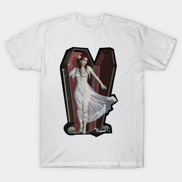 Lucy the Vampire T-Shirt by ted1air